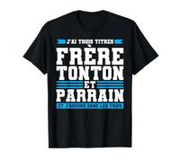 Títulos de Frère Tonton et Parrain Godfather Camiseta