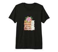 Títulos de Libros de Jane Austen Camiseta Premium