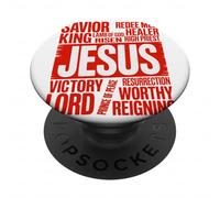 Títulos y atributos de JESÚS PopSockets PopGrip Adhesivo
