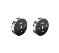 Tityvirnix Juego de 2 altavoces USB para micrófono de conferencia para PC, portátil, juegos, chat de voz