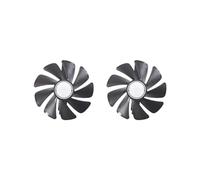 Tityvirnix Juego de 2 ventiladores de repuesto GPU para NITRO RX480 8G RX470 RX570 4G/8G D5 RX580