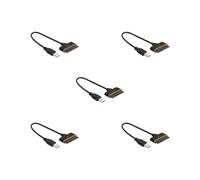 Tityvirnix Juego de 5 discos duros SATA a USB 3.0 de 2.5 pulgadas universales para laptop PC Win7 Win8 Win10