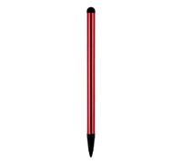 Tityvirnix Lápiz capacitivo profesional y práctico, de aleación de aluminio, resistente y de punta dura, lápiz capacitivo para pantalla táctil, buena flexibilidad, color rojo
