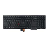 Tiugochr Laptop de repuesto con retroiluminación y teclado de señalización para Lenovo IBM ThinkPad E531 E540 W540 W541 W550 W550S E545 T540 T540P T550 L540 L560 L570 04Y2660 F22 17 y 20 J8 20J9 20JQ