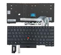 Tiugochr Reemplazo de computadora portátil diseño de EE. UU. con teclado apuntador para Lenovo IBM ThinkPad E480 E490 E495 T480S T490 T495 L380 L390 L480 L490 R480 R490 S2 3rd TP00091A 01YP275 01YP 302 01YP559 01YP400