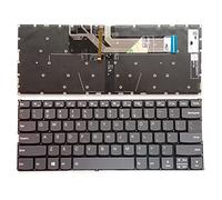 Tiugochr Reemplazo del ordenador portátil diseño de EE.UU. con retroiluminación teclado para Lenovo Yoga 730-13IKB 730-13AIR 730-13IWL Air14IKBR Yoga 730-15 530-15 FLEX6-14ARR 530-14 730-15IWL C640-13IML C740-13IML 14 IML
