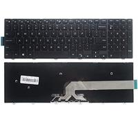 Tiugochr Teclado de repuesto para laptop Dell Inspiron 15 3000 Series 3551 3558 3559 3565 US