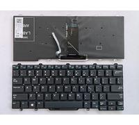 Tiugochr Teclado de repuesto para portátil Dell Latitude E5450 E5470 E7450 E7470 7480 7490 5480 5488 3340 3350 sin retroiluminación de puntero