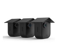 TIUIHU Funda de silicona para cámara de vigilancia de 4 cámaras de seguridad Blink Outdoor para cámara intermitente, funda resistente a arañazos para protección completa (3 unidades)