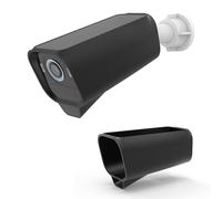 TIUIHU Funda de silicona para cámara eufy S3 Pro, funda impermeable de silicona para cámara de vigilancia solar eufy exterior (1 unidad-negro)