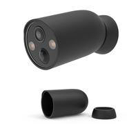 TIUIHU Funda de silicona para TP-Link Tapo MagCam C425, Tapo SolarCam C402 Kit, Tapo SolarCam 2K-Negro