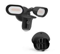 TIUIHU Funda protectora para cámara Rin g Floodlight Cam Wired Pro - Cubierta impermeable para cámara de seguridad al aire libre, color negro