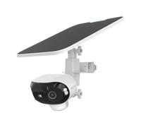 TIUIHU Soporte de canalón de cámara 2 en 1 para cámaras de seguridad solares Reolink Argus 4 Pro 4K (blanco)