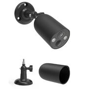 TIUIHU Soporte de pared para cámara exterior TP-Link Tapo C425/C460, soporte de cámara ajustable 360° con funda de silicona, accesorio para cámara de vigilancia solar TP-Link Tapo C425 KIT/C460 KIT