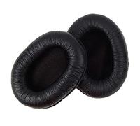 Tiuimk Almohadillas de repuesto para auriculares Sony MDR-7506 V6, color negro, cuero artificial, rendimiento de graves mejorado