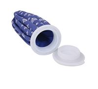 Tiuimk Bolsa de hielo para el cuidado de lesiones de yoga, terapia de frío y calor, forma de copo de nieve azul de 9 pulgadas