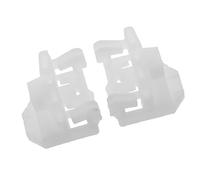 Tiuimk Clips de repuesto para regulador de ventana para Volkswagen Passat B5 1996-2005, delantero izquierdo y delantero derecho, plástico, paquete de 2