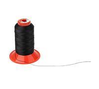 Tiuimk Hilo de coser para tienda de campaña y mochila, cuerda de nailon de alta resistencia, 500 m, color negro