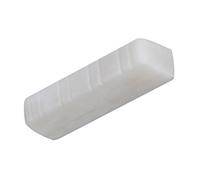 Tiuimk Tuerca de mandolina de repuesto para un mejor rendimiento musical, material de hueso natural, diseño delgado, adecuado para ocho cuerdas, 2,8 x 0,5 x 0,8 cm