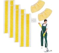 Tiusixsy 6 Piezas para Kärcher EasyFix SC1, SC2, SC3, SC4, SC5 Boquilla Microfibra Paños, para Todo Tipo de Suelos