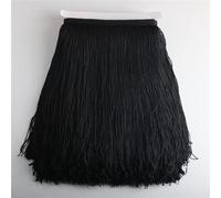 TIVAS 1 Metro, 30 cm de Largo, Flecos de Encaje, Borla, Cinta de Ajuste de Encaje de poliéster, Falda de Baile, Cortina, Flecos para Coser