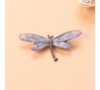 TIVAS Broche de libélula de Cristal de Color, Broche de Insecto para Mujer, Pin, Vestido, Abrigo, Accesorios, Regalo de joyería