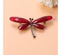 TIVAS Broche de libélula de Cristal de Color, Broche de Insecto para Mujer, Pin, Vestido, Abrigo, Accesorios, Regalo de joyería