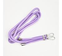 TIVAS Cordón Cruzado de Doble Gancho para teléfono móvil, Correa Ajustable Universal, cordón de Zapato Largo de 6mm, Clip para Colgar en el Cuello, Cuerda de sujeción