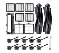 Tivcroxs - Juego de 20 unidades de repuesto para Shark para robot aspirador Ion R85 Rv850 S86 S87 S88 R71 R72 R75 Rv761 Rv771 Rv871 Av751 Av752 Av753 con rodillos principales cepillos laterales
