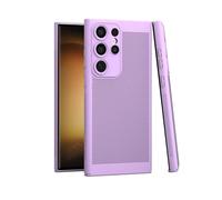 Tivenfezk Nadoli - Funda protectora de disipación de calor para Samsung Galaxy S23 Ultra, material de policarbonato duro, transpirable, cubierta hueca delgada con protector de lente de cámara, color