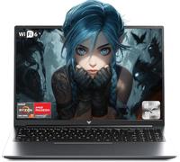 Tivique 2025 Ordenador Portátil Gaming 15.6 Pulgadas Ryzen 7 7730U (16 Hilos, hasta 4.5 GHz),16 GB RAM DDR4, 512 GB SSD (Ampliable a 4 TB), WiFi 6.0,Ideal para Juegos