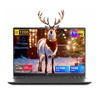 Tivique Ordenador Portátil 16 Pulgadas 4300U Supera a 3500U/3200U/N150/N95, Portátil con 16GB DDR4 512GB SSD | Cámara con Cubierta Física, Batería de Larga Duración | para Oficina y Estudios
