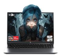 Tivique15.6 portátil FHD con procesador N150 hasta 3.6GHz, Ordenador portátil 16GB RAM con SSD 512GB