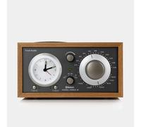 Tivoli Audio Model Three Bluetooth Clock Radio with USB-A & USB-C Charging Ports (Cherry/Metallic Taupe)