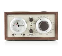Tivoli Audio Model Three BT Am/FM Clock Radio with Bluetooth for Wireless Streaming (Walnut/Beige)