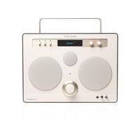 Tivoli Audio Songbook MAX, Premium Bluetooth Sound System with FM, 1/4" Auxiliary Input and Built-in Preamp (Cream/Brown)