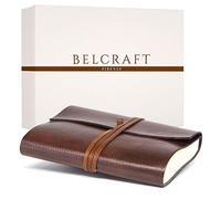 Tivoli Diario Grande de Piel reciclada, A5 (15x21 cm) Marrón