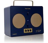 Tivoli SongBook azul/oro - Altavoz Bluetooth portátil, Resistente a salpicaduras de agua
