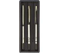 TIVOLY 1050012060100 - Juego de machos de roscar (acero al cromo)