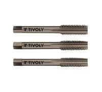 TIVOLY 1050051140200 - Juego de machos de mano (HSS, Din T Line Ø M14200