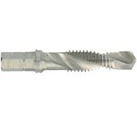 Tivoly 1050294060100 - Broca para taladrar y fresadora HSS, cola hexagonal, diámetro M6 x 100