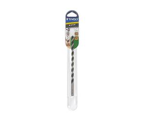 TIVOLY 10800521200 - Broca madera 3 PUNTAS TECHNIC de 12 mm largo 250 mm profundidad de corte 200 mm con mango cilíndrico