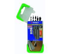 Tivoly 10803770002 Shock Series - Juego de brocas de madera (3 puntas)