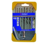Tivoly 10960570001 Brocas para hormigón, gama alto rendimiento (diámetro de 3, 4, 5, 6, 7, 8, 9, 10 mm), Set de 8 Piezas