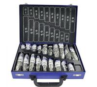 Tivoly 11451070024 - Juego de 170 brocas de acero rápido HSS para metal | V170 |, Ø1 a Ø8 mm x 10 unidades y 5 unidades de hasta 10 mm de diámetro