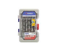 TIVOLY 11452070003 Ranger 100-Piece Taladro Bits 14520 Metal HSS Case