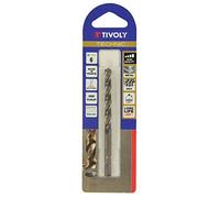 TIVOLY 11468521000 - Broca para metal HSSE5 Mango cilíndrico TECHNIC COBALT diámetro 10 mm largo 133 mm profundidad de corte 87 mm