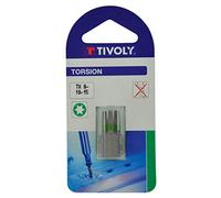 TIVOLY 11520520001 - Juego Puntas de atornillado TORSIÓN Torx N20-25-30 largo 25 mm (Envase de 3 pz.)
