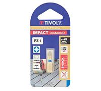 TIVOLY 11523220001 - Juego de 3 puntas de destornillador para tornillos Pozidriv Pz1-2-3