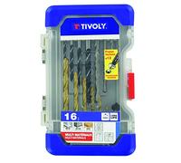 TIVOLY 11901170057 Ranger T16 - Maletín mixto de brocas